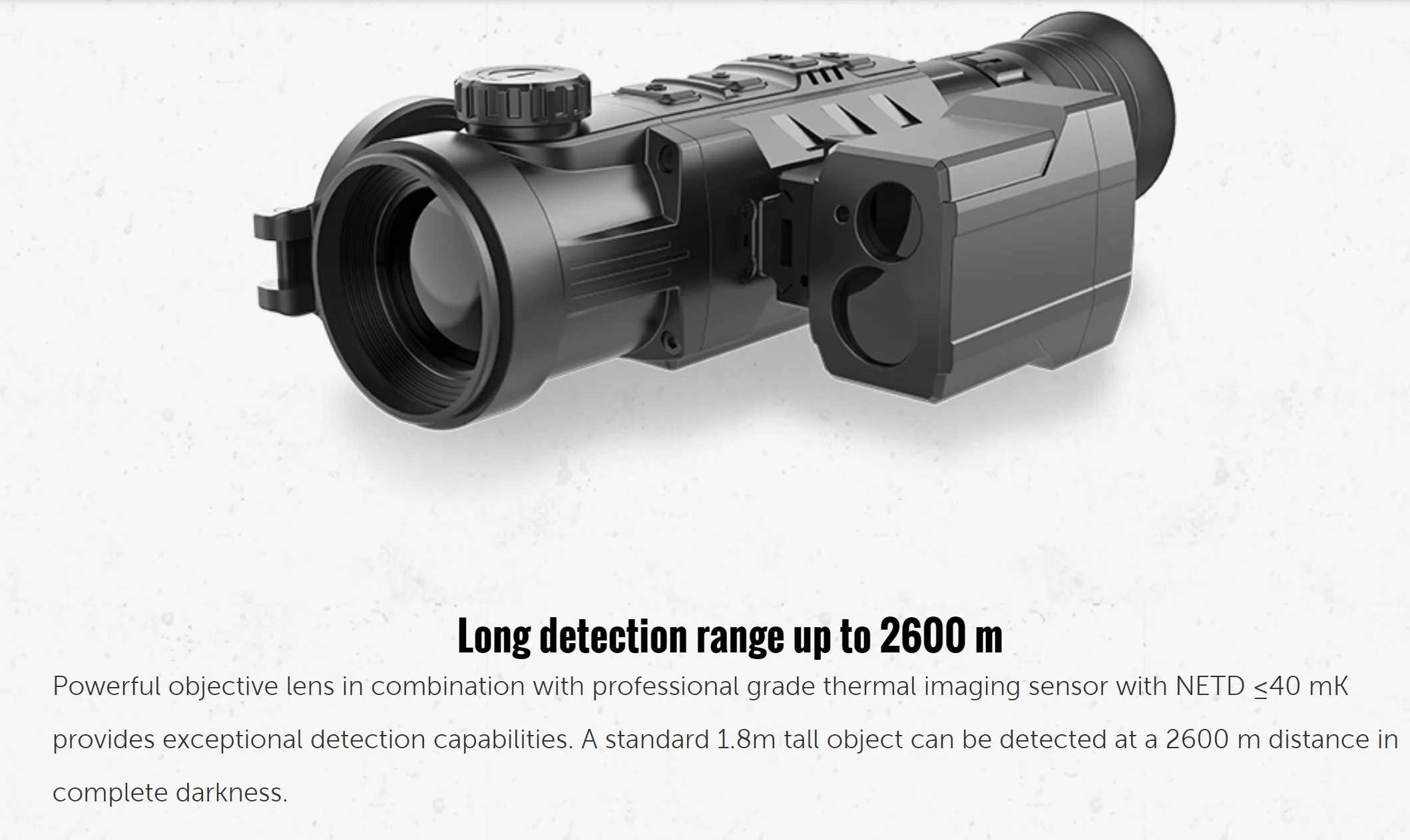 Thermal scope outdoor hunting Rico RH50 640 core thermal scope  rangefinder optional