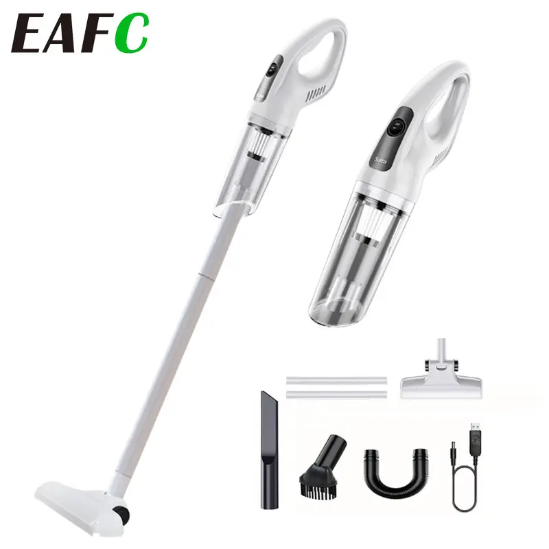 EAFC 12000PA Wireless Car Vacuum Cleaner Cordless Handheld Chargeable Auto Vacuum for Home & Car & Pet Mini Vacuum Cleaner