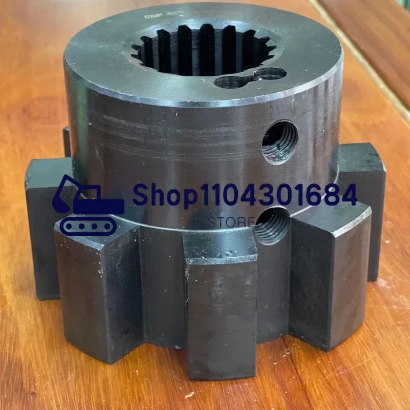 Excavator Parts Connecting Plate  Sany SY285 335 360 365 Hydraulic Pump Coupling Spline Tooth Assembly