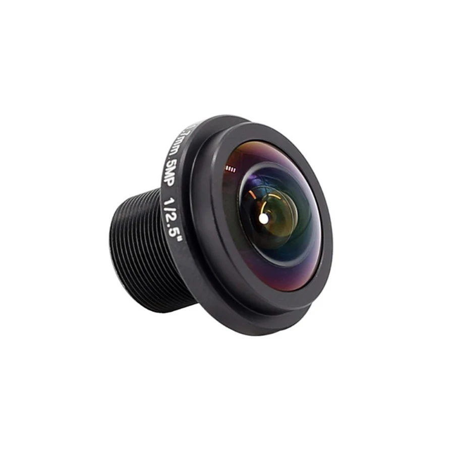 PU`Aimetis 6G 초광각 1.7mm HD M12 렌즈 나사산 1/2.5 보안 감시 카메라 렌즈