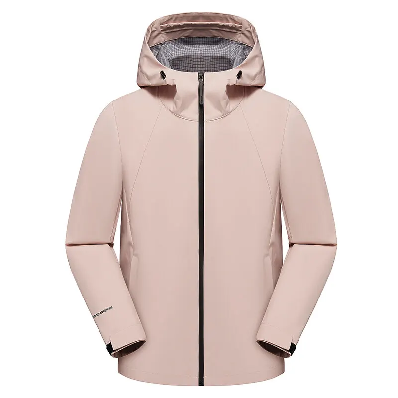ARC Bird Home with The Same Fashion Leisure Solid Color Outdoor Port Wind Sports Windproof Waterproof Mountaineering Jacket