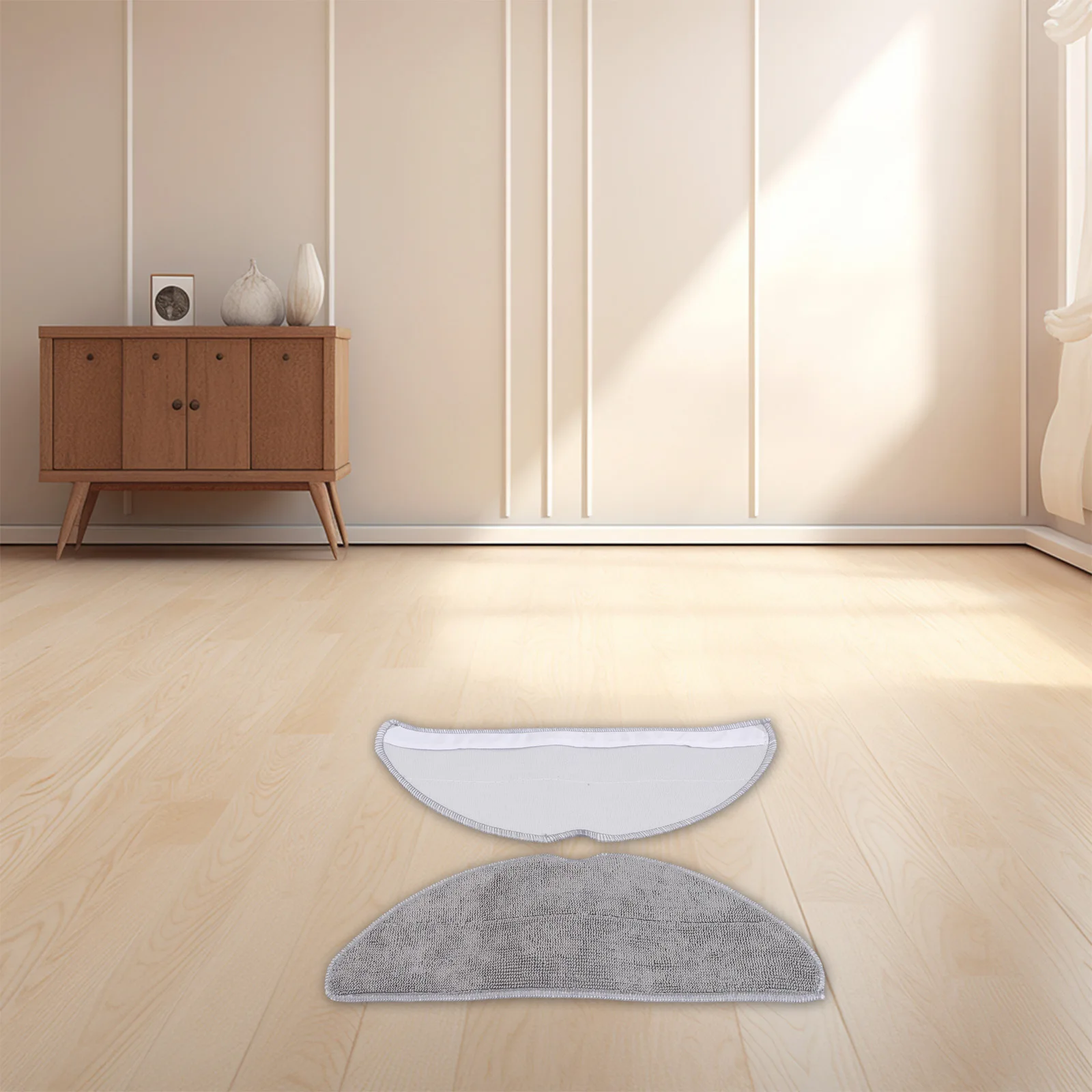 For ILIFE A30 Pro Self Emptying Robot Vacuum Cleaner Mop Cloth Refills Microfiber Floor Cleaning Pads 4 or 10 Units