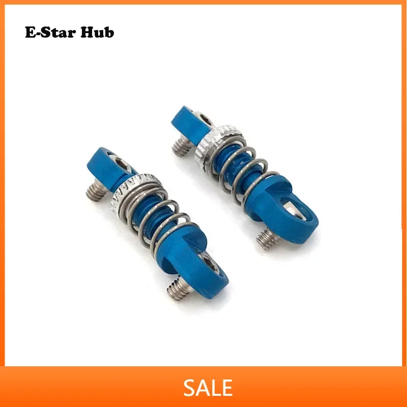 

Mosquito Car 1/28 MINI-Q9 Remote Control RC Car Parts Metal Upgrade Parts Modification Front and Rear Spring Shock Absorbers