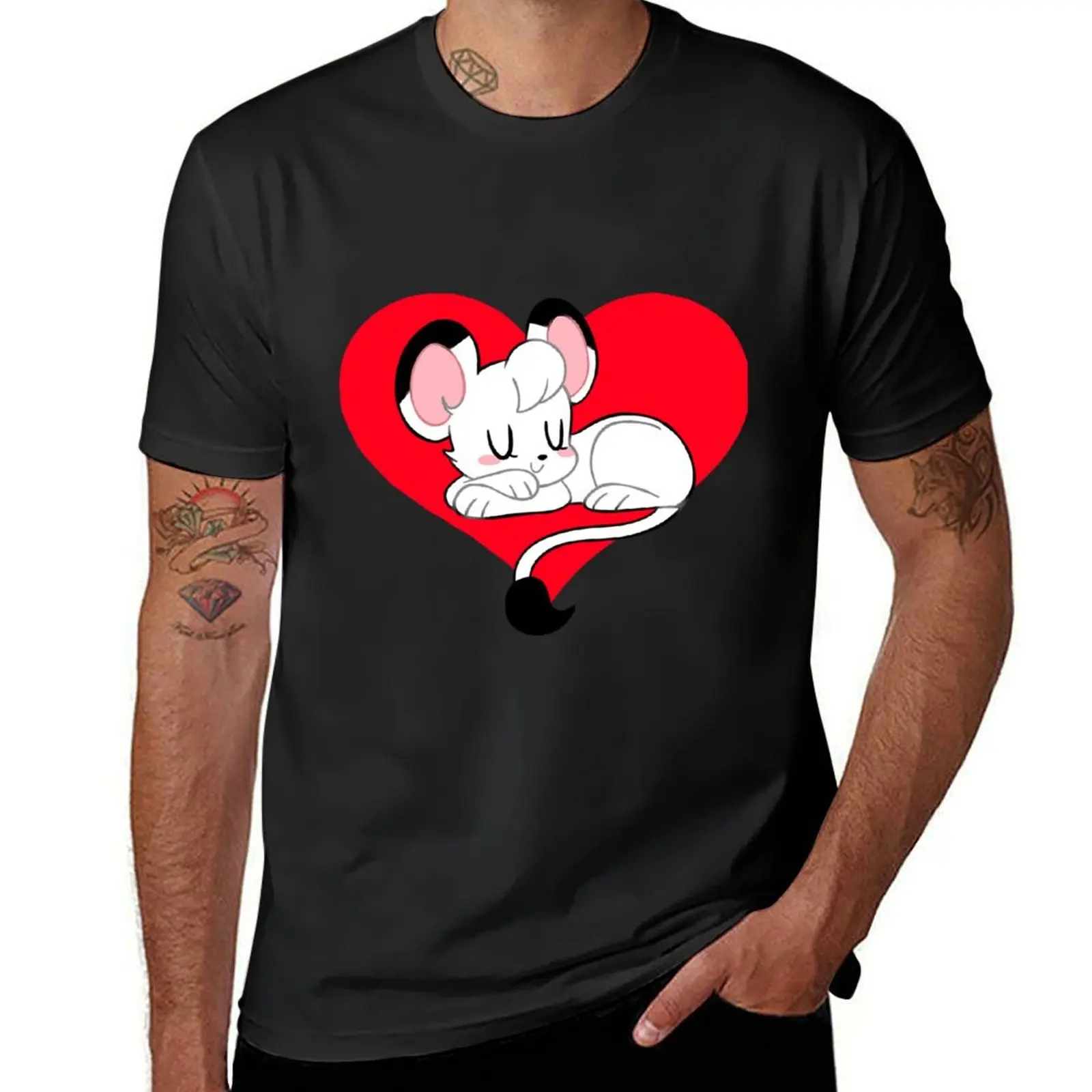 Kimba love T-Shirt customizeds sublime mens graphic t-shirts hip hop