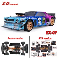 ZD Racing EX07 1/7 4WD RC High-speed Professional Flat Sports Car Electric Remote Control Model Adult Children Kids Toys Gift