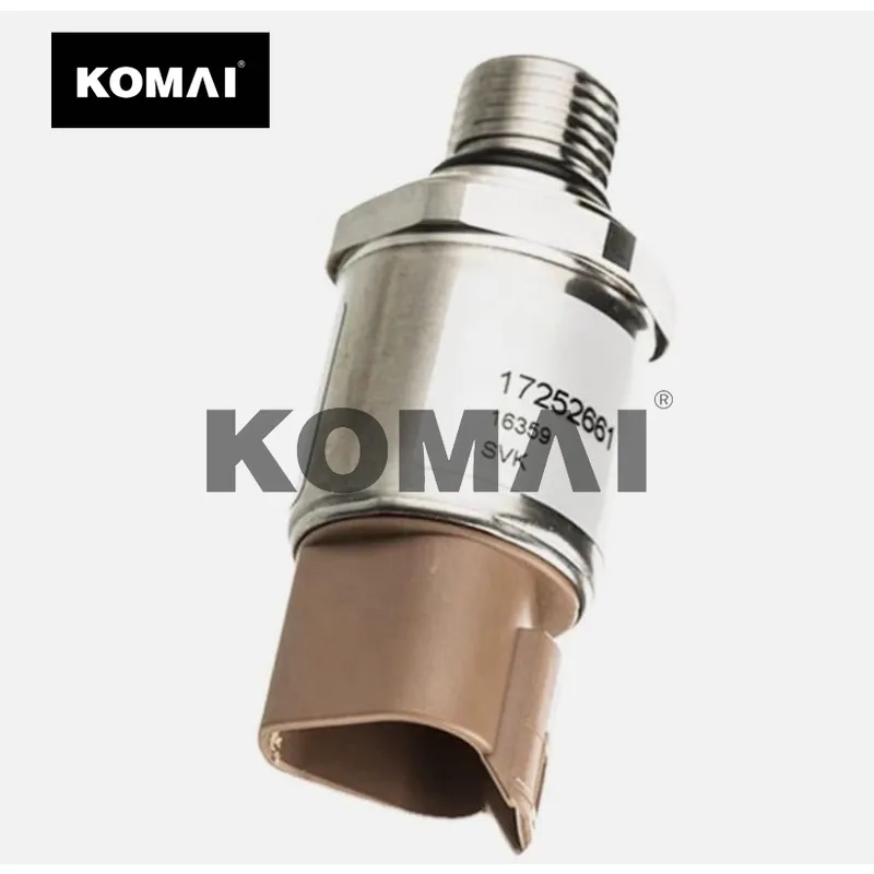 KOMAI 14560160 VOE17252661 High Pressure Sensor for X Excavator EC140C EC210
