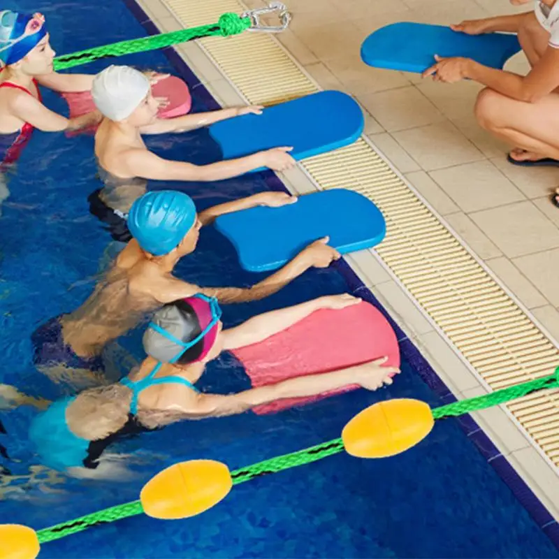 

Pool Divider Rope Float 16.4Ft Pool Divider Ropes With Floating Buoys Lane String With Stainless Hooks Effective Visibility