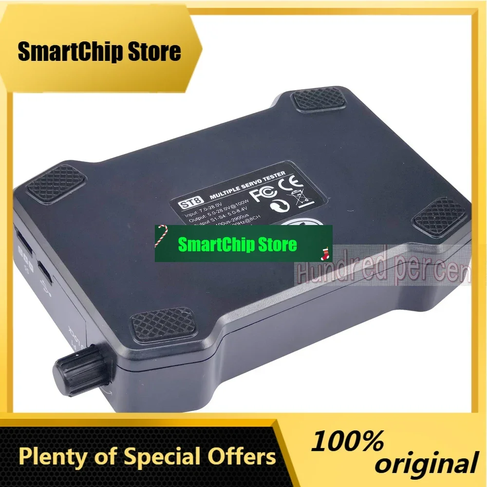 SmCpToolkitRC ST8 2.4 TFT 7-28V 8-Channel Servo Integrated Tester 4 Independent Interface Signal Test