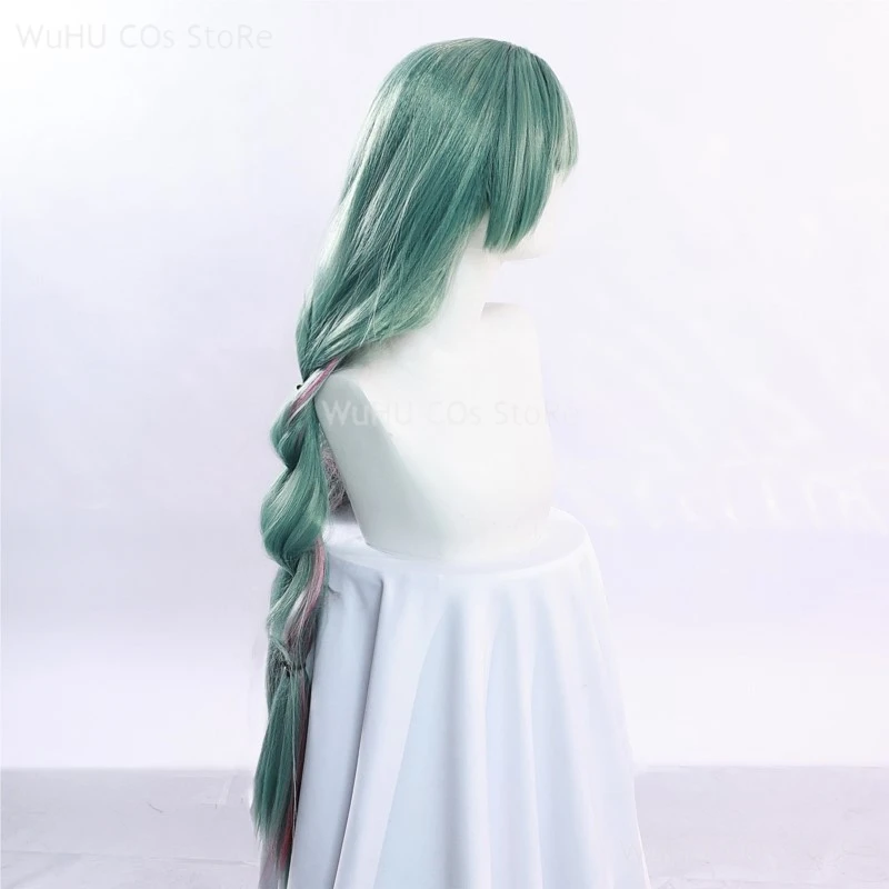 In Stock Game Wuthering Waves Cosplay Phrolova Cosplay Green Double Ponytail Wig Halloween Party Women