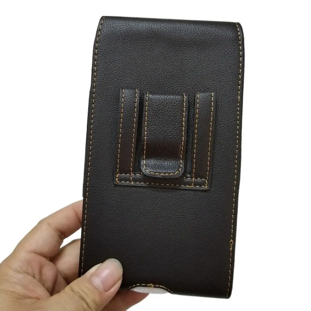 Lederhülle Handy-Gürteltasche Wasserdichte Handy-Gürtelclip-Tasche Universelle Gürtelclip-Handytasche zum Aufhängen – Detail 8