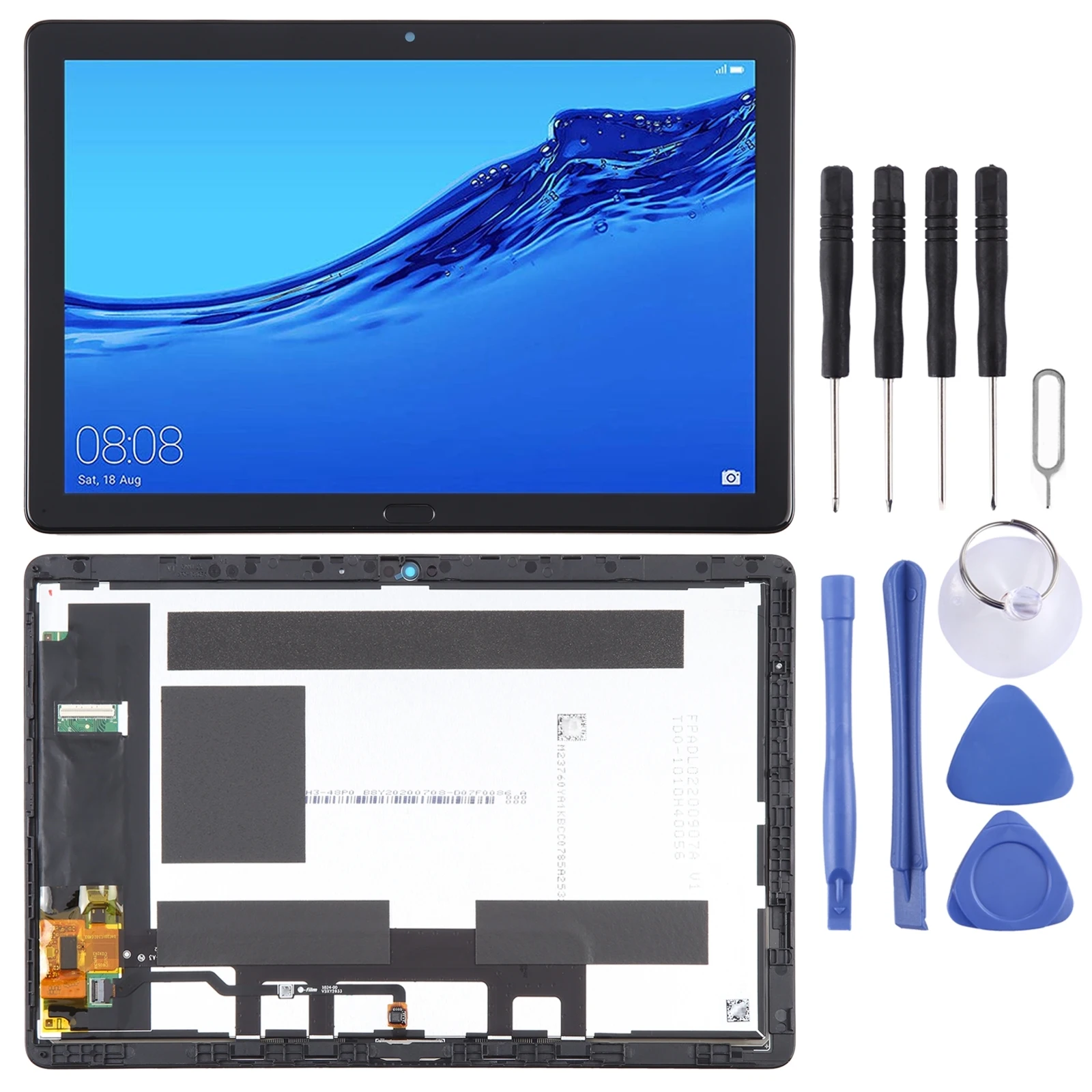 

LCD Screen for Huawei MediaPad M5 Lite 10.1 BAH2-W19/BAH2-L09 Digitizer Full Assembly with Frame