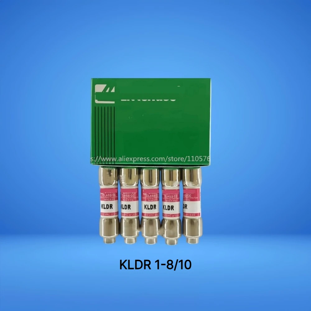 KLDR 1-8/10 Time Delay Midget Fuse 1.8A 600VAC Current Limiting Industrial Fuse KLDR1-8/10 【10-Pack】 OEM