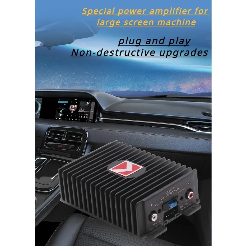 

Автомобильный усилитель DSP80w * 4, Hi-Fi усилитель звука, цифровой звуковой процессор для автомобильных динамиков, мощности сабвуфера, автомобильного радио, стерео