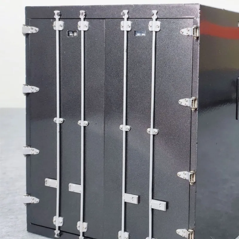 

2в1 1:14 металлический 3-осевой контейнер готовый прицеп для радиоуправляемого тягача радиоуправляемого автомобиля модель автомобиля TH23494