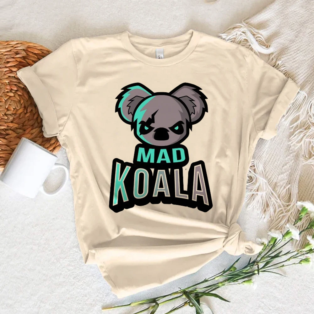 Koala Tee women anime designer Tee girl funny clothes