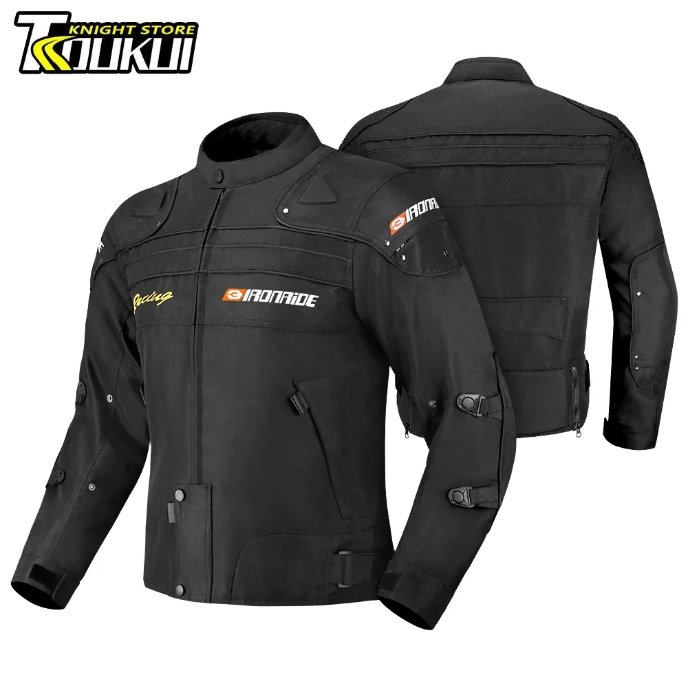 

Waterproof Motorcycle Jacket Cold-proof comfortable Outdoor CE Protective Gear Motocross Protection Men's Motorcycle Jacket