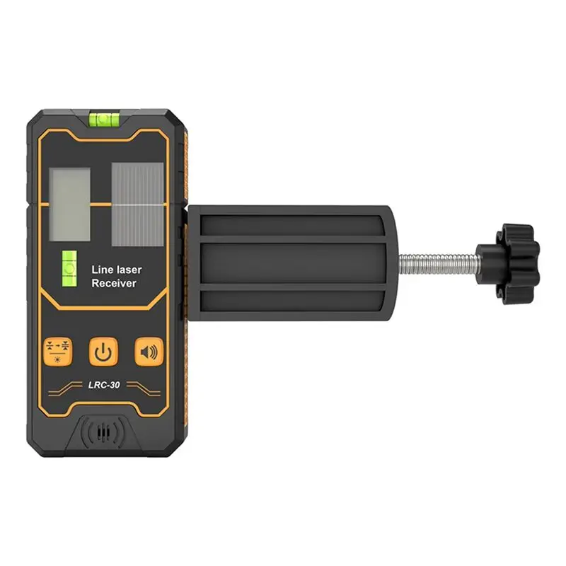 

A21Q -Laser Level Receiver 50M/164Ft Working Range With Double Horizontal Air Bladder Green Laser And Red