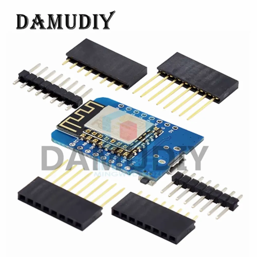 1-10PCS WeMos D1 Mini ESP8266 ESP-12F ESP12 Module WiFi Development Board TYPE-C Micro USB 3.3V Digital Pin For Arduino