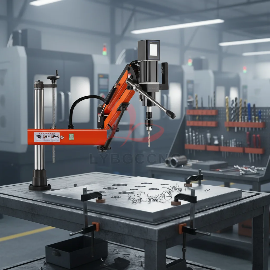

LY M3 M12 M16 M20 Tapping and Drilling Machine Multi-Purpose 2 in 1 Electric Threading Machine Vertical or Universal with Chucks