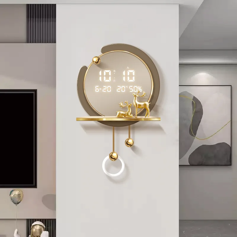 

Настенные часы для гостиной можно разместить, декоративная подвеска хорошая, настенные часы, электронные часы