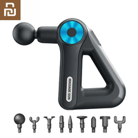 Youpin Electric Muscle Massager Fascia Gun With 9 Massage Heads Deep Tissue Percussion Muscle Fitness Relaxation Tool