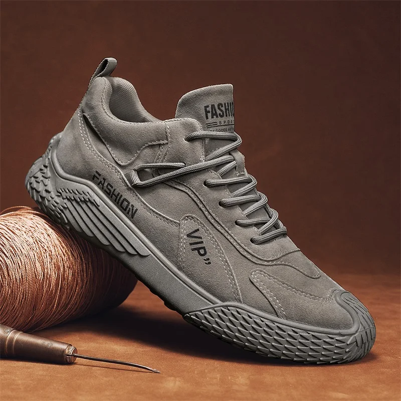 Casual Sneakers 2026 autumn New Fashion Increase Anti-slip Low-top Casual Sports Shoes Labor Protection Shoes Work Shoes