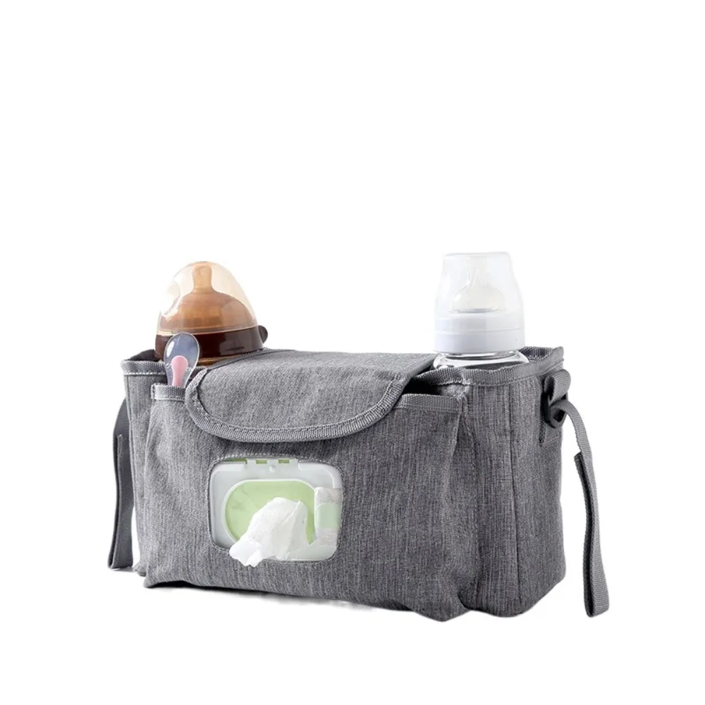 

Multifunctional Baby Stroller Bag Large Capacity Waterproof Stroller Storage Hanging Bag Baby Care Mom Handbag