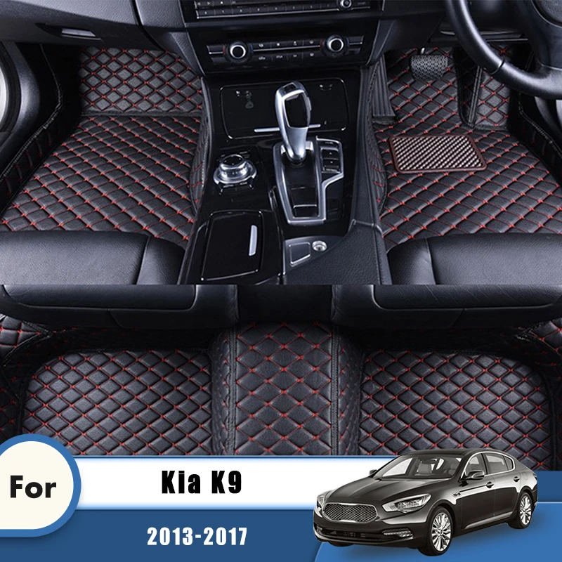 

RHD Carpets Rugs For Kia K9 2017 2016 2015 2014 2013 Car Floor Mats Custom Auto Accessories Interior Covers Parts Product Pedals