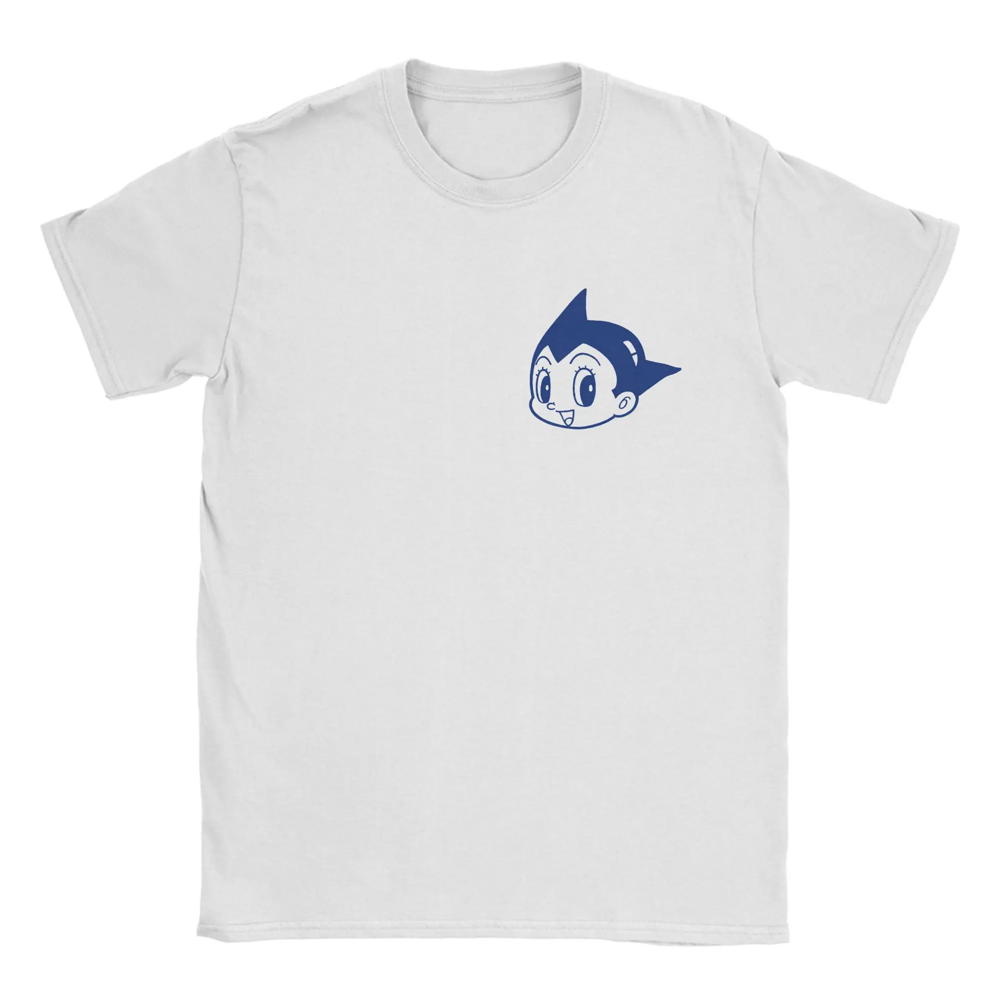 Since 1952 Cartoon  Astroboy T-Shirt Men's 100%Cotton Top Tee Novelty  Crewneck Short Sleeve