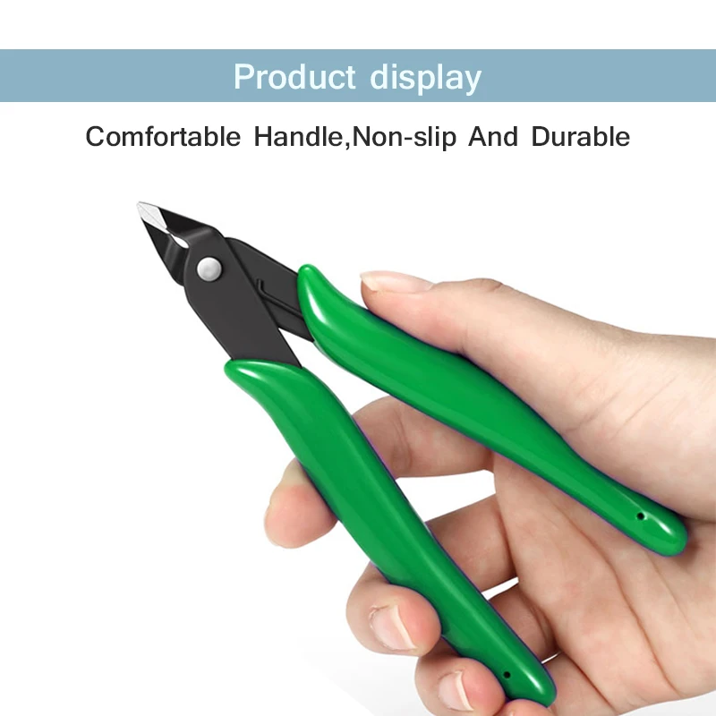 RELIFE RL-113 Precision Diagonal Pliers Non-slip Insulating Sleeves Tapes Cable Cutting Tool Electronic Repair Wire Cutter