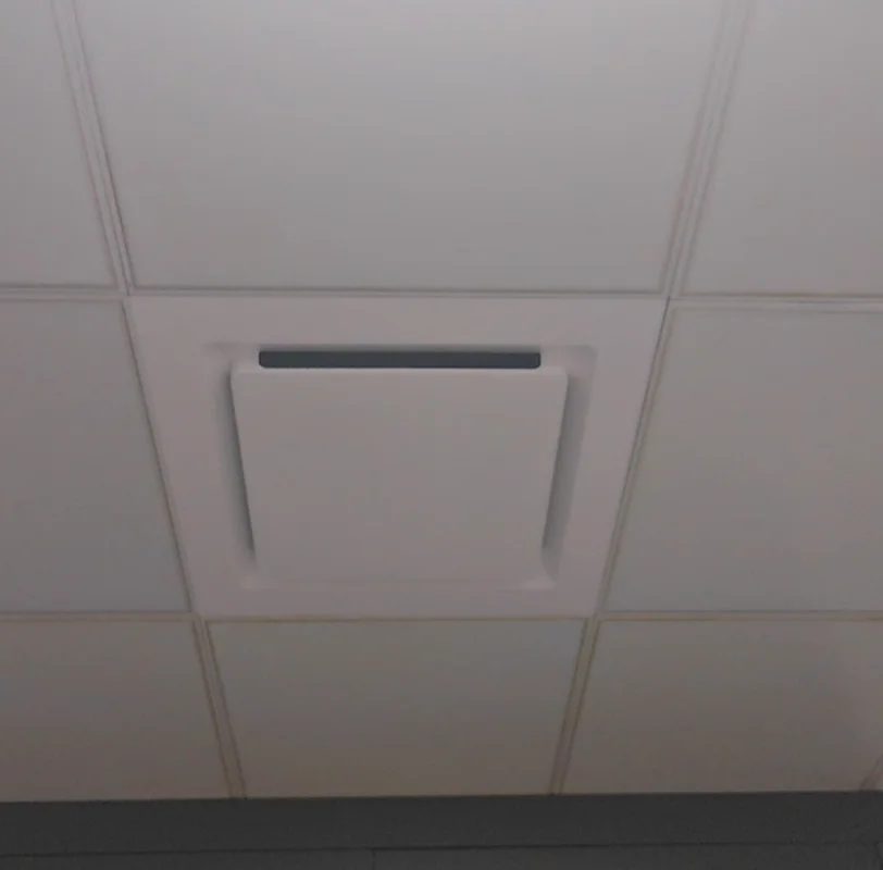 1Pc Aluminum Plastic 30*30cm Square Sidewall Soffit Air Vent Grille Cover Replacement