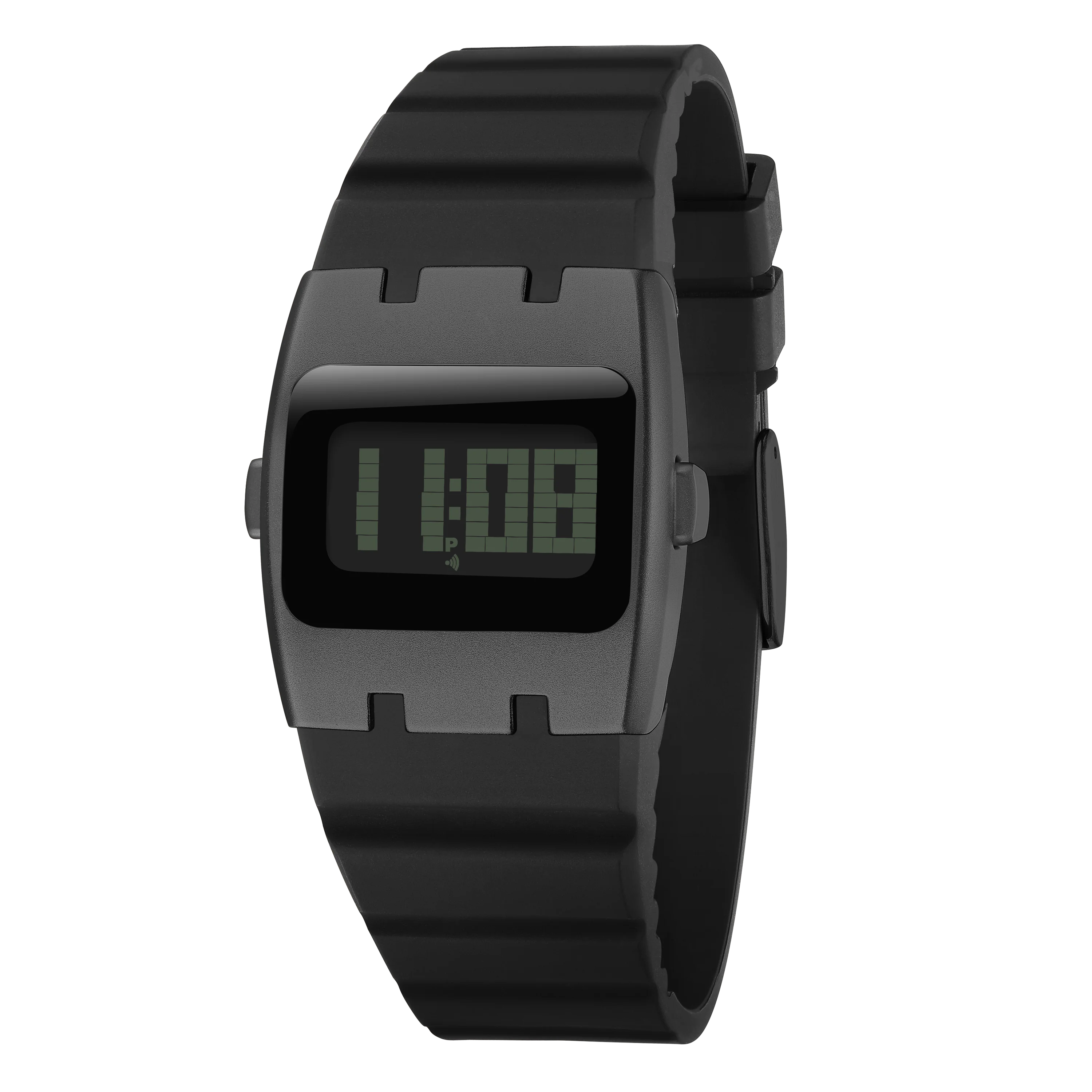 BENLYDESIGN ブラック レトロ Y2K クール デジタル ウォッチ、男性用 