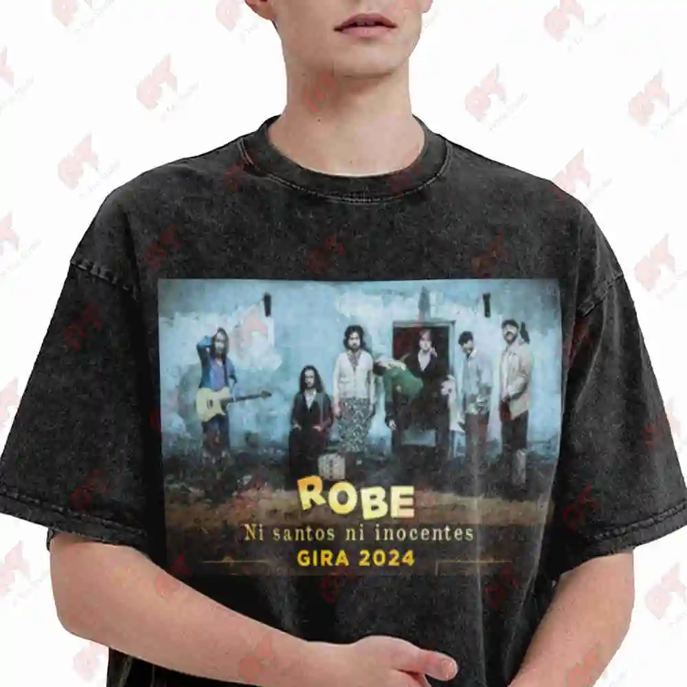 Extremoduro High End Robe Vintage Washed Tee Pure Cotton T-Shirt