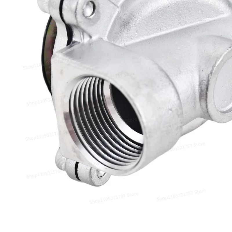 Électrovanne 304/316L Stainless Steel Wire Buckle Solenoid Valve Water Valve 2W 24V Pipeline Solenoid Control Valve Pneumatique — détail 3