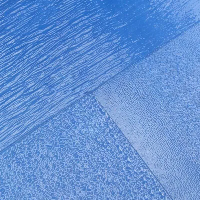 透明PVCシートモデル,川を作るための表面パターン紙,曲げ可能な装飾的な湖のシーン,屋外ジオラマ