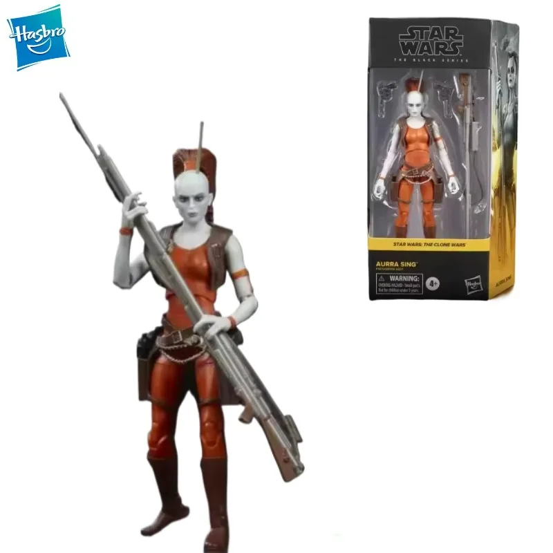 New Original Hasbro Star Wars The Black Series THE CLONE WARS AURRA SING Action Figure Model Toys Gift view 6
