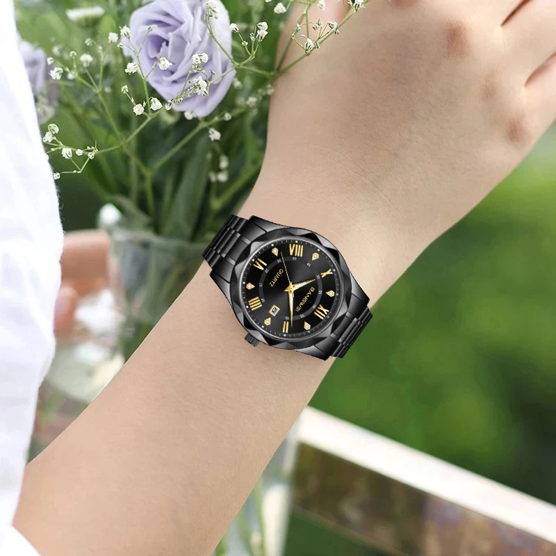 LIGE Fashion Retro Women Watch Casual orologi al quarzo impermeabili donna Top Brand Luxury Six Diamond Pointer Design Watch Feminino