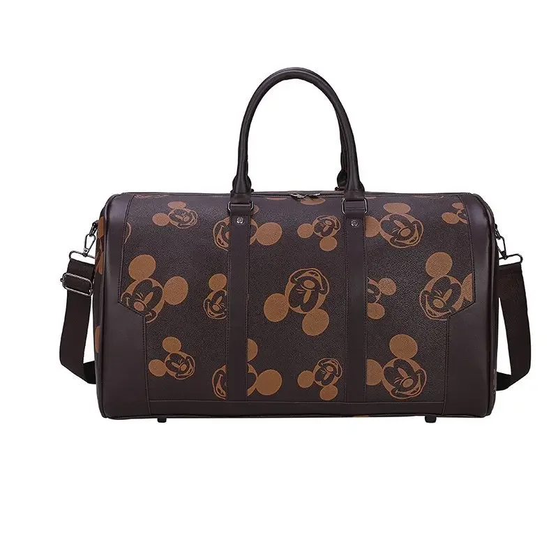 Disney Mickey Mouse Women and Man Shoulder Messenger Bag Lady Minnie Handbag Travel Bag High Capacity Tote Bags for Women