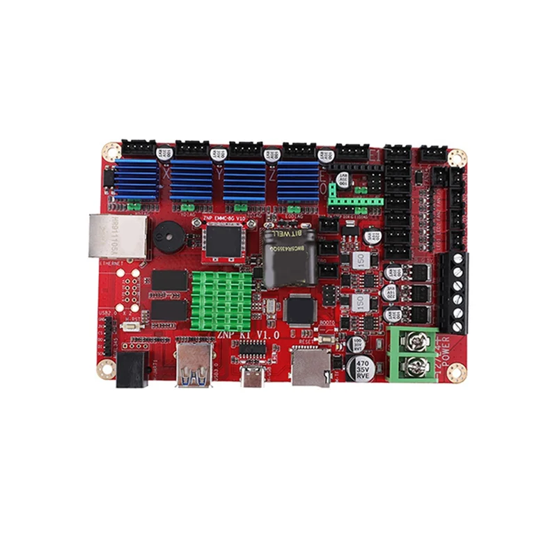 قطع غيار طابعة ELEGOO ثلاثية الأبعاد لـ Neptune 4/4 Pro Klipper اللوحة الأم الصامتة ARM64 التردد الرئيسي عالي الأداء