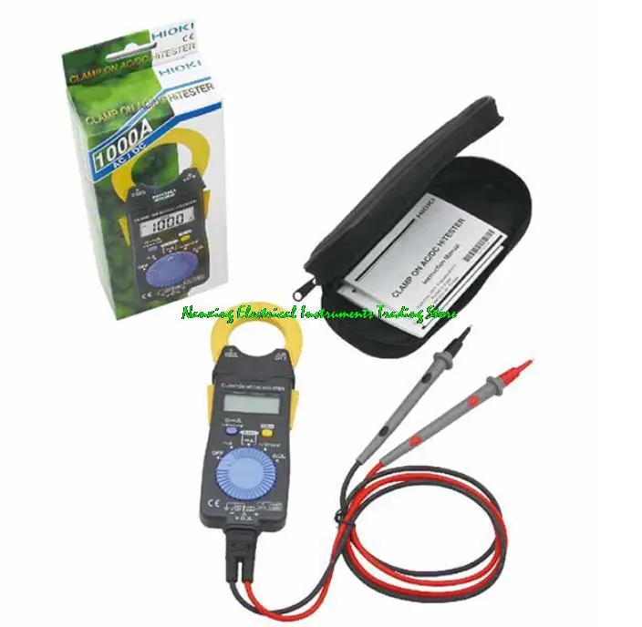 Chegada rápida HIOKI 3287 True RMS CLAMP ON HiTESTER 10A/100A AC/DC Pinça Medidor 600V
