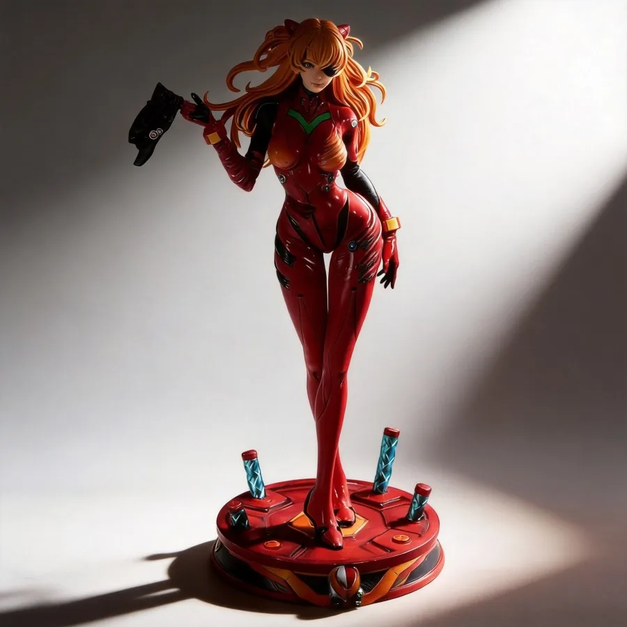 

Коллекционная статуэтка-модель Асуки из Neon Genesis Evangelion (EVA) в костюме Plug Suit, 48 см