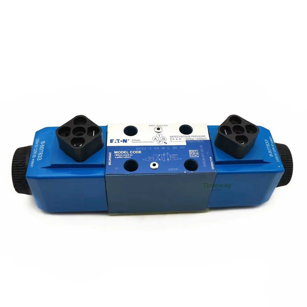 DG4V-3 Solenoid Operated Directional Control Valves DG4V-3-6N-M-U-B6-60 Hydraulic Magnetic Valve