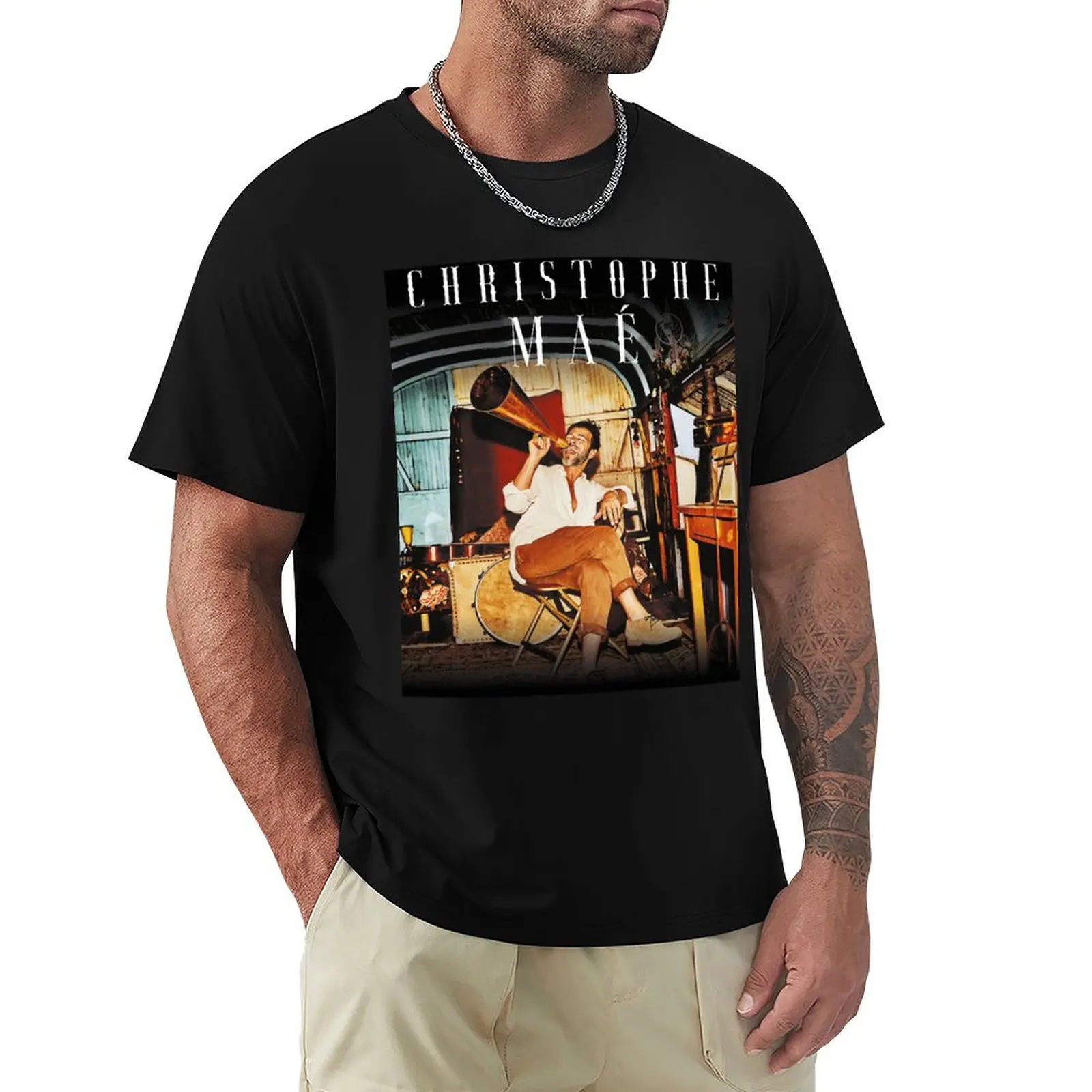 

christophe mae T-Shirt.png T-Shirt tshirts personalised anime clothes Men's t-shirts