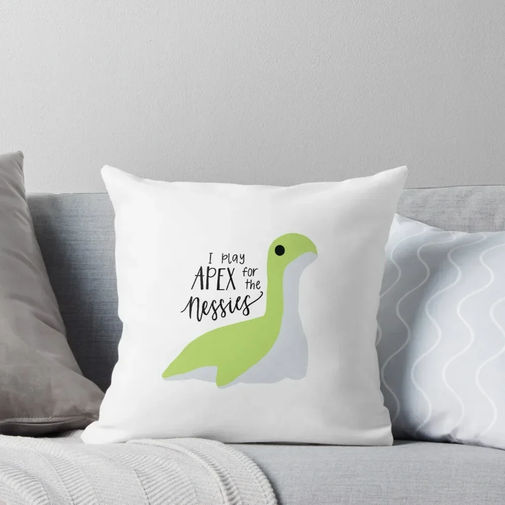 I play Apex for the nessies Throw Pillow Decorative pillow case christmas pillow case