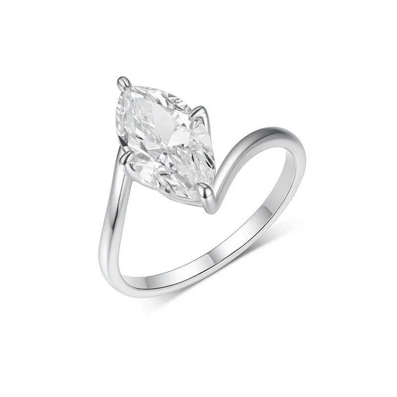 

ZFSILVER s925 Серебро Модный Дизайн Роскошный Модный Цвет D 3ct Муассанит Кольцо Для Глаз Подвески Женщины Свадебная Вечеринка Ювелирные Изделия Подарок MR0146