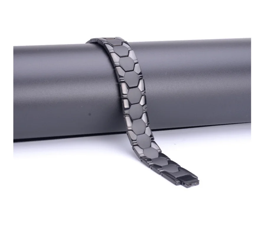 Men Braided Magnetic Bracelet Arthritis Health Energy Bracelet Male Gift Energy Therapy Magnets Bracelet for Men Wholesale