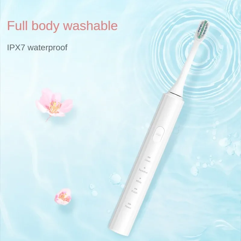 

Electric Toothbrush for Adults Soft DuPont Bristle Portable Battery Soft Bristle Portable Battery Endurance Waterproof Oral Care