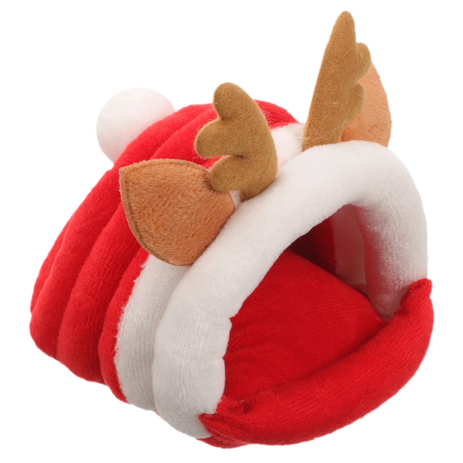 

Christmas Warm Hamster Nest S Size Hut for Chinchilla Rabbit Pet Supplies Winter PP Cotton Easy Clean Durable Small