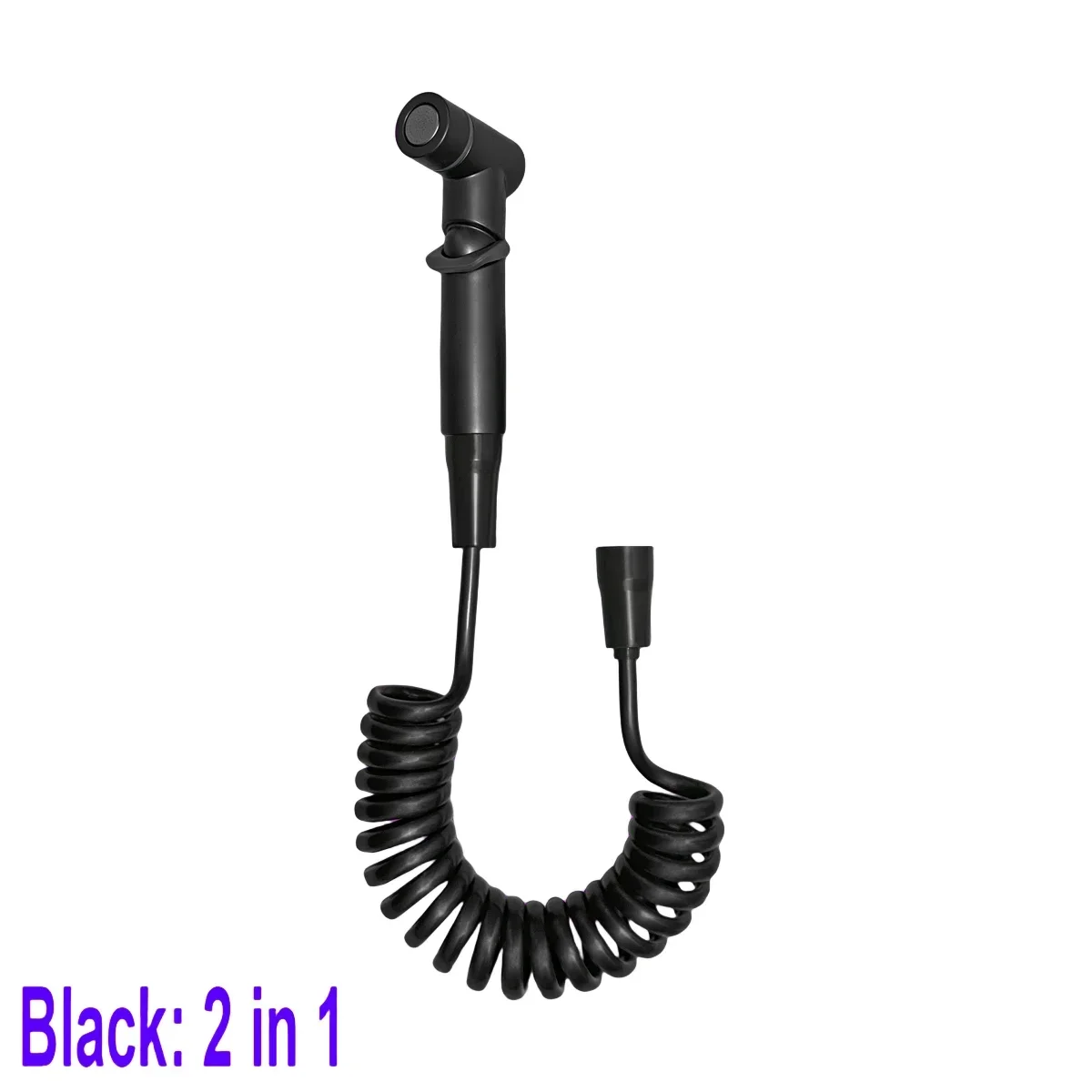 Bidet Toilet Spuitset, Handdouche voor Badkamer, Toilet Douche met Dubbele Uitlaat, Hoekventiel, Toilet Accessoires