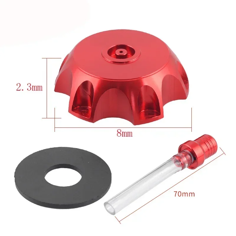 

SDTW Gas Fuel Petrol Tank Cap Universal CNC Aluminum Motorcycle Accessories Parts For Dirt/Pit Bike ATV Quad For Most Motorcycle